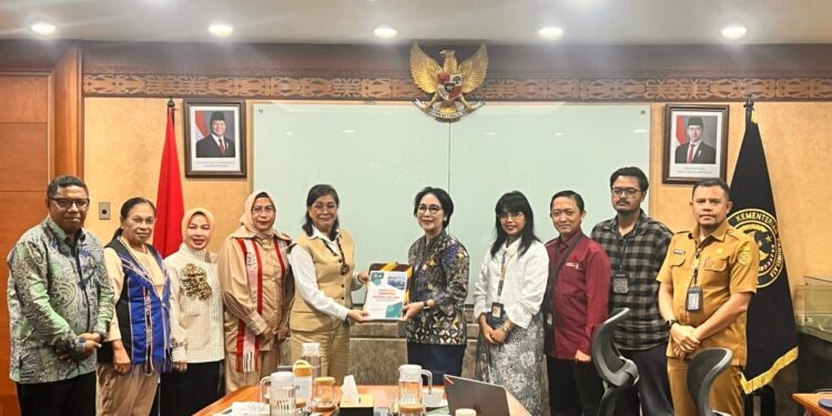 Ketua TP-PKK Maluku Jajaki Kolaborasi dengan Kemenpar RI untuk Pengembangan Pariwisata dan Desa Wisata