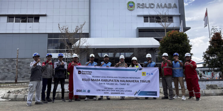 Dukung Peningkatan Layanan Kesehatan, PLN UP3 Sofifi Sukses Listriki Pelanggan TM – RSUD Maba