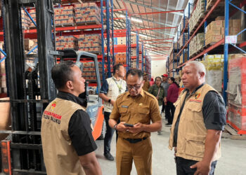 Jelang Nataru Polda Maluku Awasi Stok dan Harga Bapok, Dirkrimsus: Tercukupi hingga Dua Bulan Kedepan