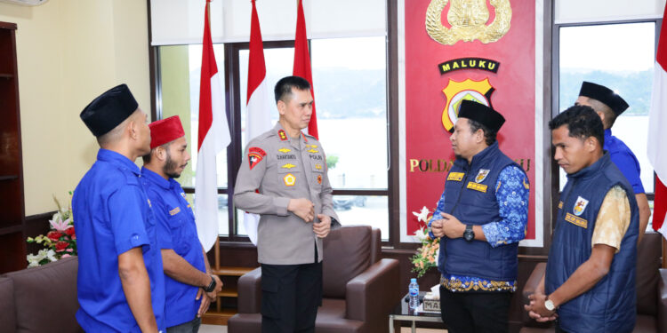 Kapolda Maluku Terima Audiensi KNPI, Ini Yang Dibahas!