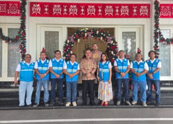 PLN UIW MMU Pererat Silaturahmi Natal 2025 Bersama Gubernur Maluku dan Walikota Ambon