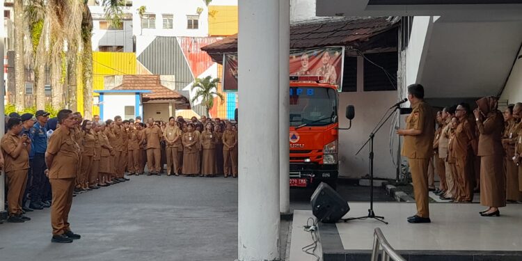 Di Apel Perdana 2026, Walikota Ambon Ungkap Akar Masalah Keuangan Daerah