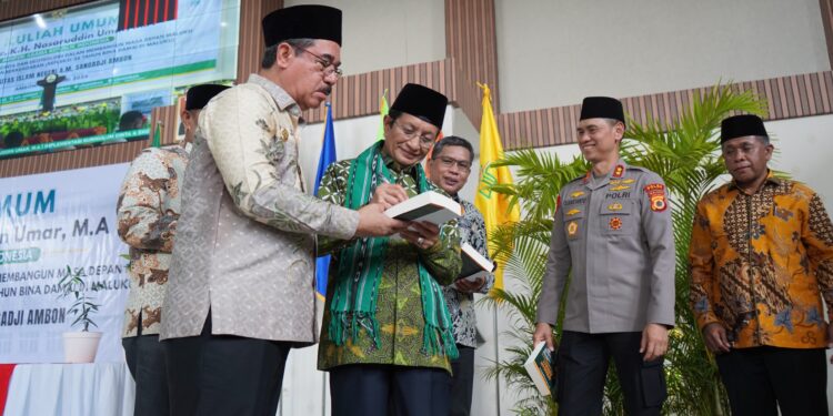 Menteri Agama Resmikan UIN AM Sangadji Ambon dan Luncurkan Program Digitalisasi Lintas Iman