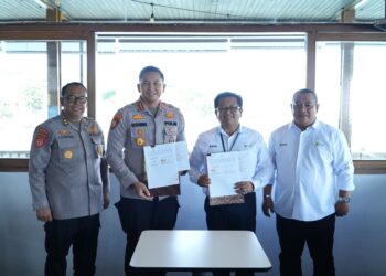 PLN UIW MMU Teken MoU Pengamanan Objek Vital Nasional dengan Polda Maluku