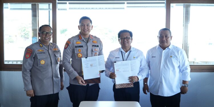 PLN UIW MMU Teken MoU Pengamanan Objek Vital Nasional dengan Polda Maluku