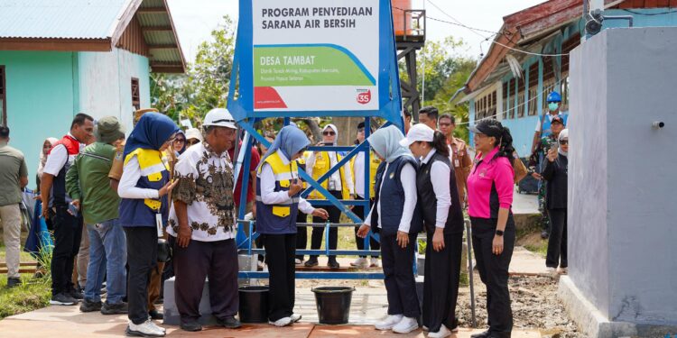 Pertamina Gandeng Kementerian ESDM dan SERUNI KMP Buka Akses Air Bersih bagi Masyarakat