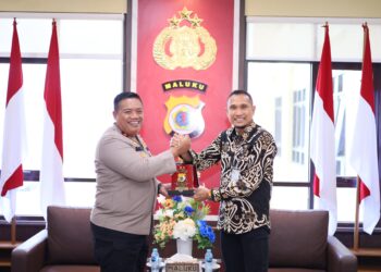 Polda Maluku Audiens dengan Pertamina Papua-Maluku Perkuat Sinergi Pengamanan Objek Vital Nasional