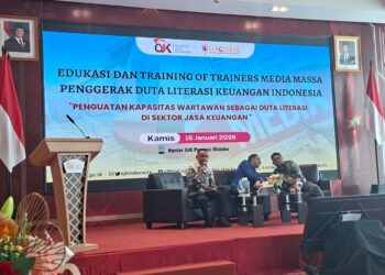 OJK Maluku Gelar Edukasi dan ToT Bagi Wartawan di Ambon