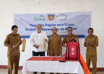 PLN UIW MMU Perkuat Kesiapsiagaan Warga Negeri Waai Melalui Program Desa Siaga Bencana