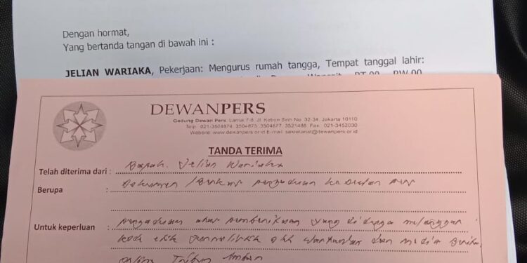 Oknum Wartawan dan Media Online di Ambon Diadukan ke Dewan Pers