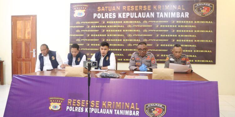 Satreskrim Polres Kepulauan Tanimbar Tetapkan 11 Tersangka Dari 2 Kasus Konflik Lahan Dua Desa