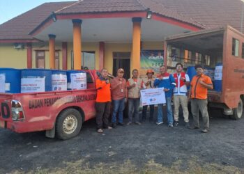 Pertamina Patra Niaga Papua Maluku Salurkan 4 Ribu Liter BBM untuk Pemulihan Banjir dan Longsor di Halut