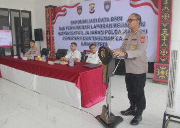 Wujudkan Pengelolaan Aset yang Akuntabel, Polda Maluku Gelar Rekonsiliasi Data BMN