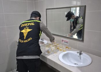 Zero Tolerance Narkoba, Polda Maluku Sapu Bersih Internal Lewat Tes Urine