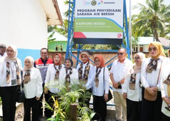 Pertamina Patra Niaga-SERUNI Dorong Program Penyediaan Air Bersih Sampai ke Perbatasan Papua