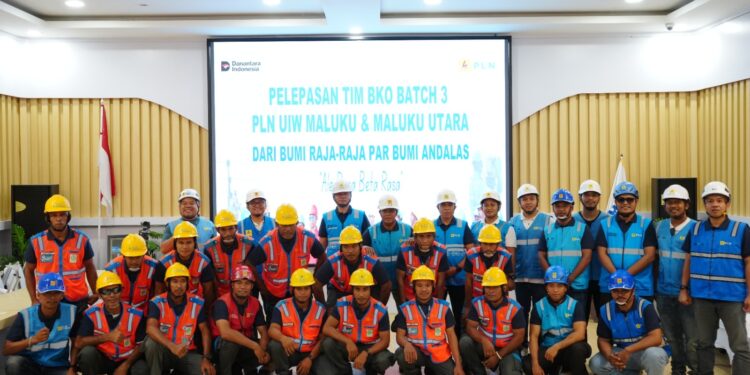 PLN UIW MMU Berangkatkan Tim BKO Batch 3 untuk Percepatan Pemulihan Kelistrikan di Aceh