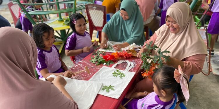 Pertamina Patra Niaga bersama PAUD Sadar Lingkungan Gelar CSR Darling Recycle Creative
