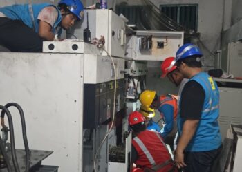 PLN UIW MMU Lakukan Perbaikan Intensif dan Penormalan Bertahap Pasca Gangguan Kelistrikan