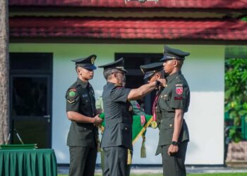 Kasdam XV/Pattimura Lantik 1.234 Prajurit Tamtama Infanteri Gelombang III TA 2025