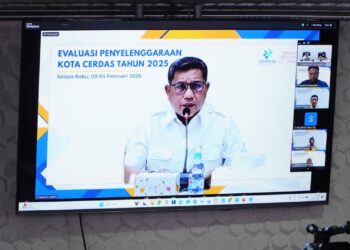 Walikota Ambon Apresiasi Penyelenggaraan Evaluasi Kota Cerdas Tahun 2025