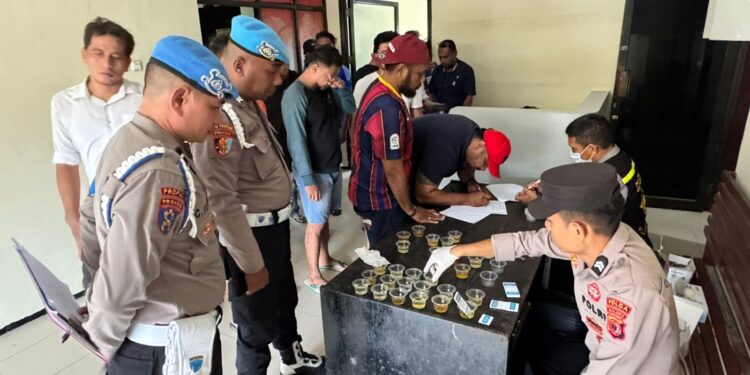 Propam Polda Maluku Gelar Gaktibplin, Temuan Pelanggaran Administrasi Personel Langsung Ditindak