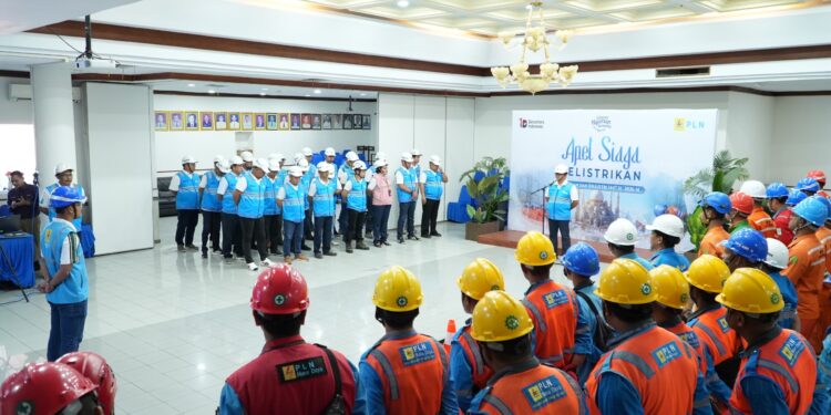 PLN UIW MMU Gelar Apel Siaga, Komitmen Pasokan Listrik Aman dan Andal selama Ramadan dan Idul Fitri 1447 H
