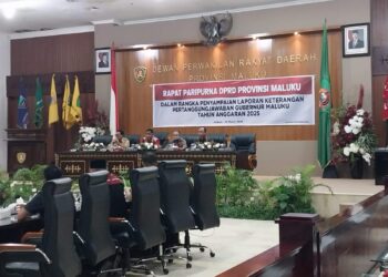 DPRD Maluku Gelar Paripurna Penyampaian LKPJ Gubernur 2025