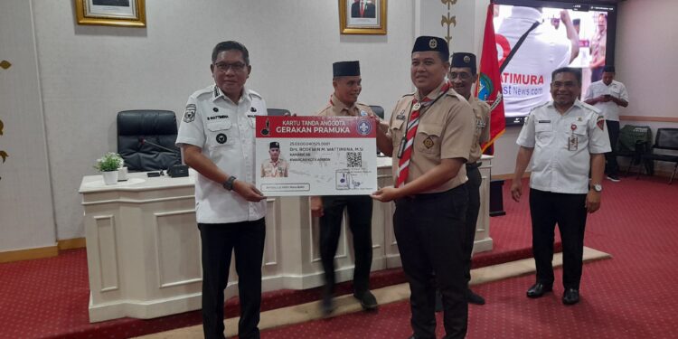 Walikota Ambon Minta Potensi Besar Pramuka Dimaksimalkan