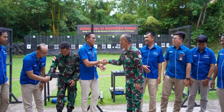 Dankodaeral IX Terima Kunjungan Kerja Kepala Cabang PT. Pelni Ambon