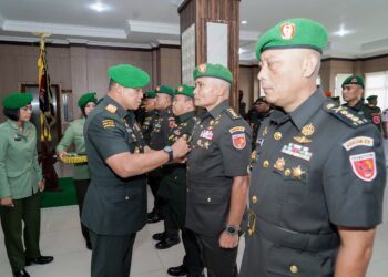 Pangdam XV/Pattimura Pimpin Rotasi Pejabat Utama Kodam