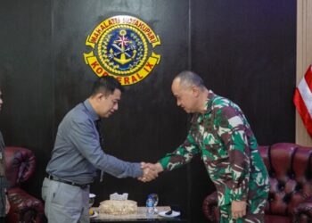Jelang Ekspedisi Rupiah Berdaulat, KPw BI Maluku Lakukan Kunjungan di Dankodaeral IX Ambon