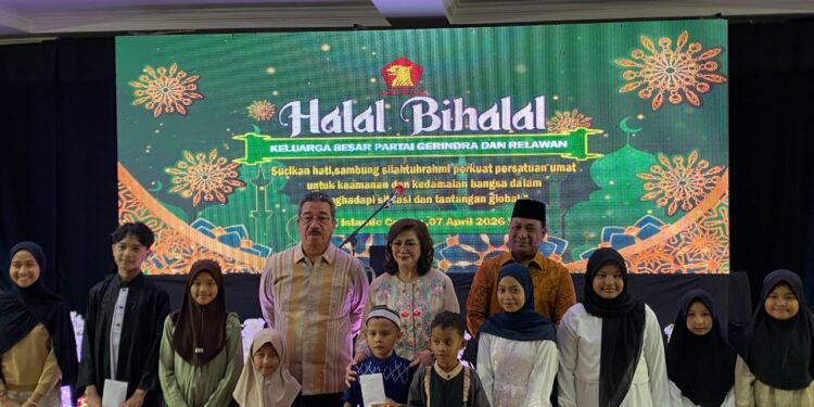 Gerindra Maluku Bersama Relawan LAWAMENA Gelar Halal Bihalal