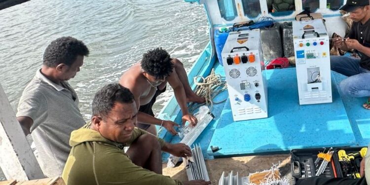 PLN Hadirkan Listrik Super Sun di Kepulauan Aru Pasca Idul Fitri