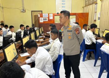 Karo SDM Polda Maluku Tinjau Uji Psikologi, 187 Calon Bintara Ikut Seleksi Hari Ketiga