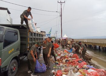 Program Jumat Berkah Kodam Pattimura Sasar Sampah dan Drainase Kota Ambon
