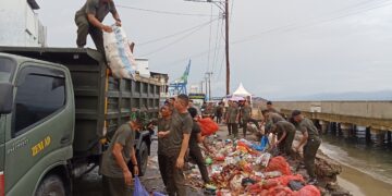 Program Jumat Berkah Kodam Pattimura Sasar Sampah dan Drainase Kota Ambon