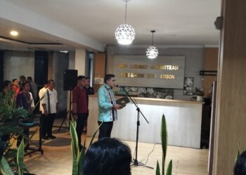 Walikota Ambon Irup Hardiknas ke-67 Tahun 2026