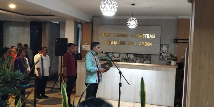 Walikota Ambon Irup Hardiknas ke-67 Tahun 2026