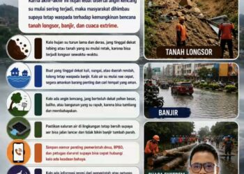BPBD Ambon Imbau Warga Waspada Longsor dan Banjir saat Cuaca Ekstrem