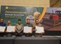 Wujudkan Swasembada, Pangdam Pattimura Teken Kontrak Cetak Sawah 1.454 Hektar