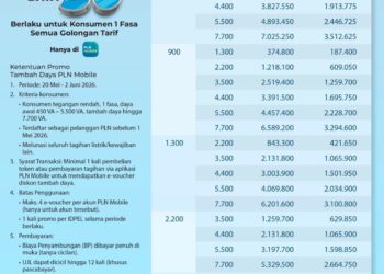 Tersisa 4 Hari, PLN UIW MMU Ajak Masyarakat Manfaatkan Promo “MeiLaju”, Diskon Tambah Daya 50 Persen