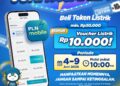 PLN Hadirkan Promo JUNIVAGANZA, Beli Token di PLN Mobile Dapat Bonus Voucher Listrik Rp10 Ribu