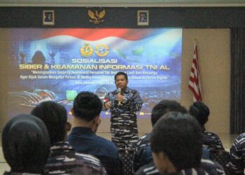 Tingkatkan Security Awareness, Kodaeral IX Gelar Sosialisasi Siber dan Keamanan Informasi TNI AL 2026