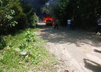 Dugaan Pelecehan, Konflik Warga Katapang dan Olas Picu Aksi Pembakaran Kendaraan Polisi