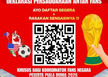 Jelang Piala Dunia 2026, Pemkot Ambon Akan Gelar Pawai Bersama Komunitas dan Fans Sepak Bola