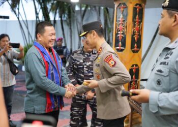 Sambut Kedatangan Wakasal, Kapolda Maluku: Sinergi Lintas Sektor Kunci Penguatan Ketahanan Maritim Indonesia Timur