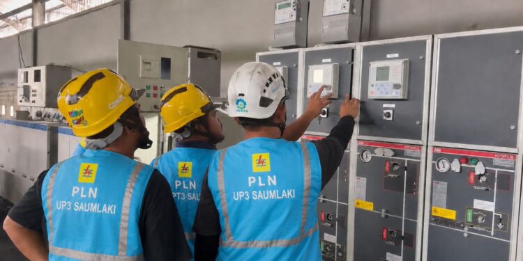 PLN Perkuat Keandalan Sistem Kelistrikan Bagi Aktivitas Warga di Larat