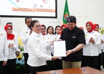 KORMI Maluku Resmi Dilantik, Gubernur Tekankan Penguatan Olahraga Masyarakat